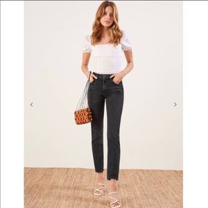 💕Reformation💕 Julia High Cigarette Jeans NWT